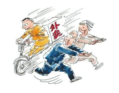 外賣車輛交通違法高發(fā) 平臺(tái)懲罰措施不合理需強(qiáng)化責(zé)任