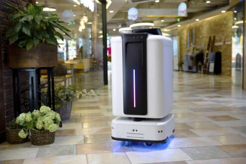 疫情期間無接觸配送機(jī)器人崛起，九號機(jī)器人已率先搶跑一年