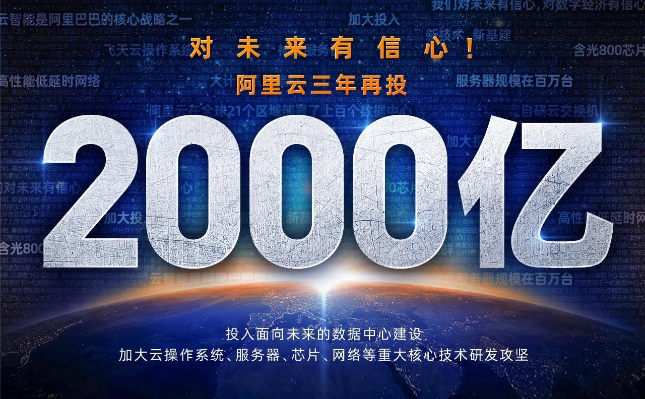 新基建迎巨頭大手筆！騰訊5年5000億 阿里3年2000億