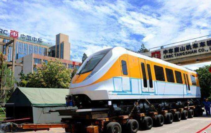 國(guó)內(nèi)最高速度等級(jí)中低速磁浮列車(chē)成功試跑
