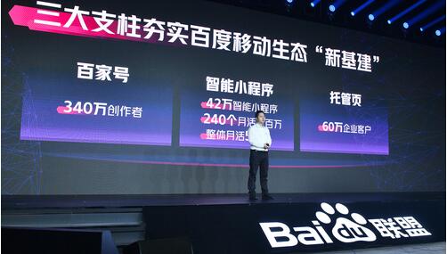 百度移動(dòng)生態(tài)全面服務(wù)化、人格化，預(yù)計(jì)2020年為聯(lián)盟伙伴帶來(lái)收入超200億