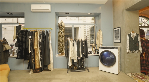 “隨手拍”海爾：米蘭古著店空氣健康交給海爾，衣物護理還找海爾