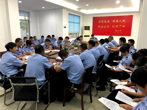 創(chuàng)建紅色示范所隊(duì) 金華市公安局金東分局塘雅派出所建設(shè)“三合”，促進(jìn)“三和”