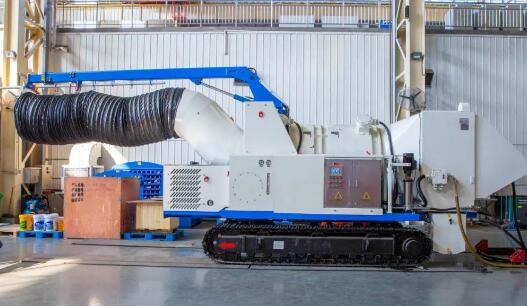 中鐵裝備綠色環(huán)保隧道除塵車(chē)啟用