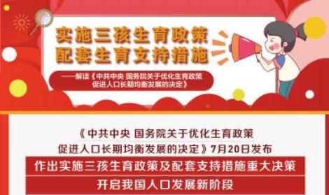 三孩生育政策如何實施？——有關人士回應社會關切