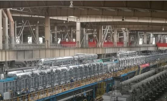 國(guó)內(nèi)首條極薄規(guī)格高牌號(hào)無(wú)取向硅鋼生產(chǎn)線在太鋼投產(chǎn)