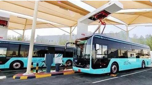 宇通造卡塔爾世界杯專用電動(dòng)客車亮相多哈