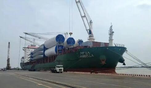 中國電建風(fēng)電塔筒海運技術(shù)研發(fā)成功