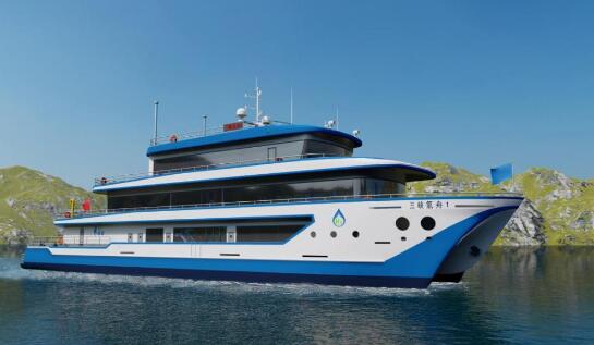 國(guó)內(nèi)首艘500KW氫燃料電池動(dòng)力船開建