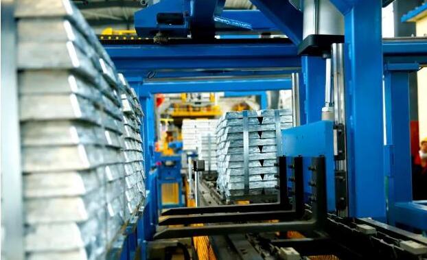 國(guó)內(nèi)首條5G全自動(dòng)智能化鋅冶煉熔鑄產(chǎn)線(xiàn)正式投產(chǎn)