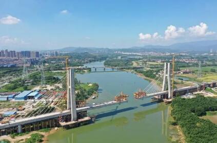 增江特大橋成功合龍！廣汕高鐵將進入全線鋪軌階段