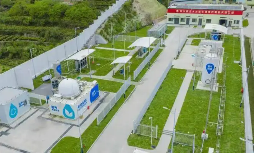 全國首個(gè)鄉(xiāng)村“水氫生物質(zhì)近零碳示范工程”正式投運(yùn)