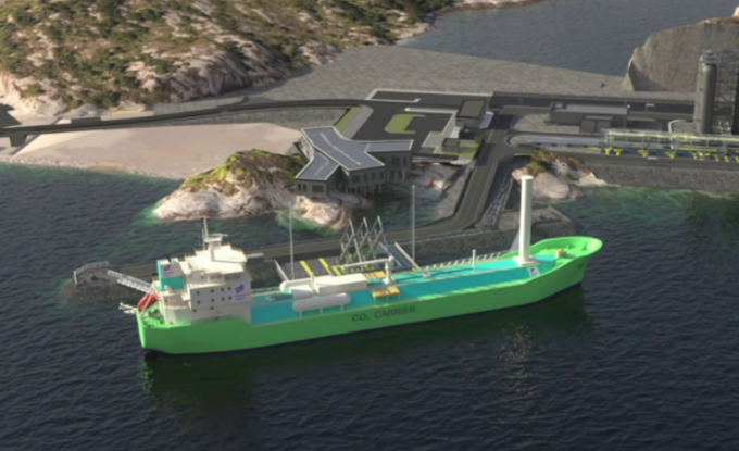 全球首制 大船集團(tuán)2艘7500立方米液態(tài)二氧化碳運(yùn)輸船同時(shí)開(kāi)工