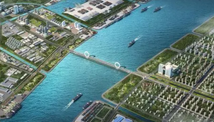 世界最大跨度自錨式懸索橋萬(wàn)龍大橋開(kāi)工