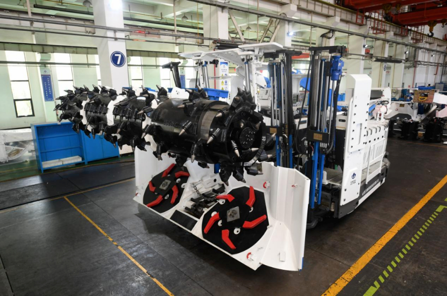 國(guó)內(nèi)首套高階智能快速掘進(jìn)系統(tǒng)在山西投用