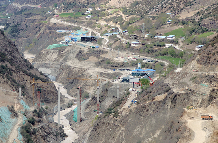 世界首臺套50萬千瓦級大型沖擊式機組項目主體工程開工