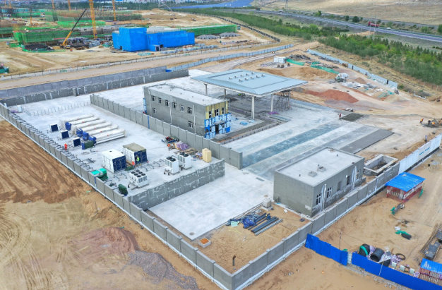 國家能源集團寧東可再生氫碳減排示范項目光伏并網(wǎng)