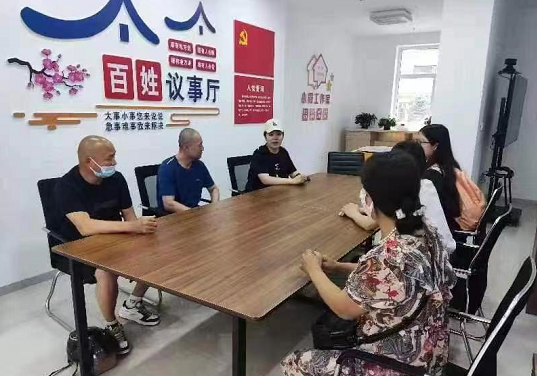 黑龍江省富?？h益海社區(qū)：打通社區(qū)