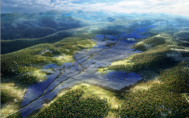 國(guó)投集團(tuán)雅礱江水電扎拉山光伏電站開工建設(shè)