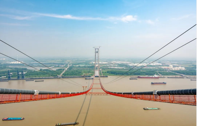 1760米一跨過江！南京仙新路長江大橋成功合龍