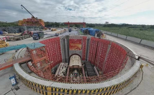 環(huán)北廣東工程盾構(gòu)施工啟動(dòng) 全線已有58個(gè)工區(qū)開工建設(shè)