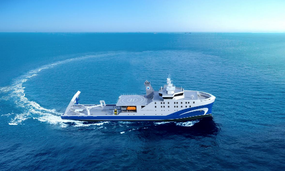 全球首艘深遠(yuǎn)海綠色智能技術(shù)試驗船開工