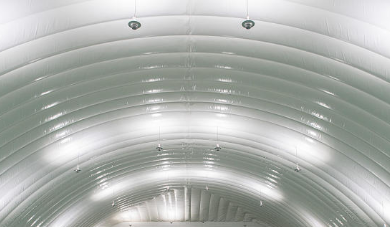 館內(nèi)達3006平方米！山西最大單體氣膜綜合運動場館啟用