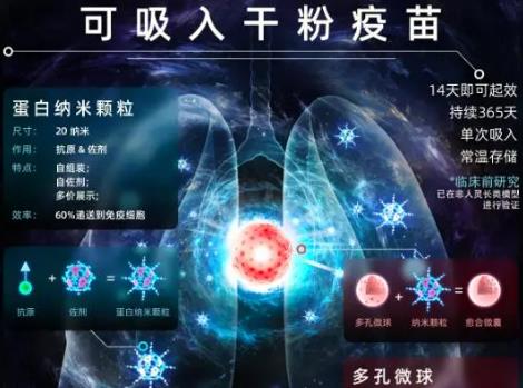 我國(guó)科研人員開發(fā)出新型干粉吸入式疫苗研制技術(shù)