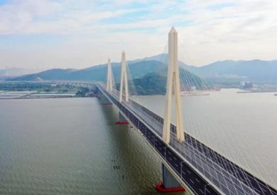 國內首座公鐵同層跨海大橋通車