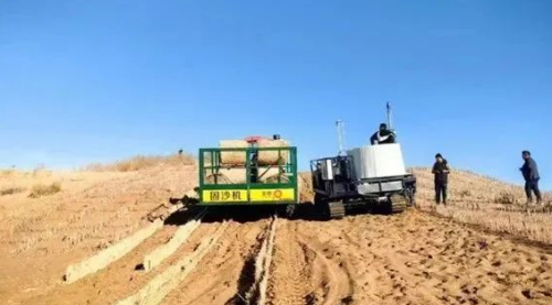 防風(fēng)固沙出新招，蒙草生態(tài)用科技力量助推“三北”工程攻堅(jiān)戰(zhàn)