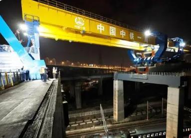 滬蘇湖鐵路全線箱梁架設完成 建成運營后將進一步完善長三角路網(wǎng)布局