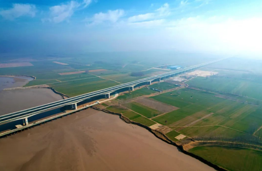 豫魯再添新通道！濮陽白堽黃河公路大橋及接線工程通車