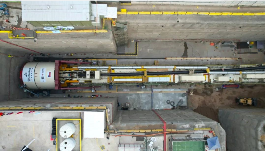 “馬圖卡納號”出發(fā)！智利圣地亞哥地鐵7號線盾構(gòu)始發(fā)