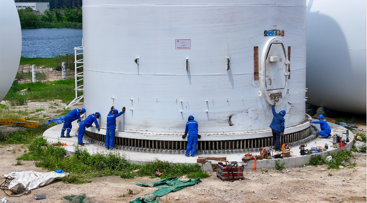 全球單機(jī)容量最大海上風(fēng)電機(jī)組將在粵并網(wǎng)測(cè)試