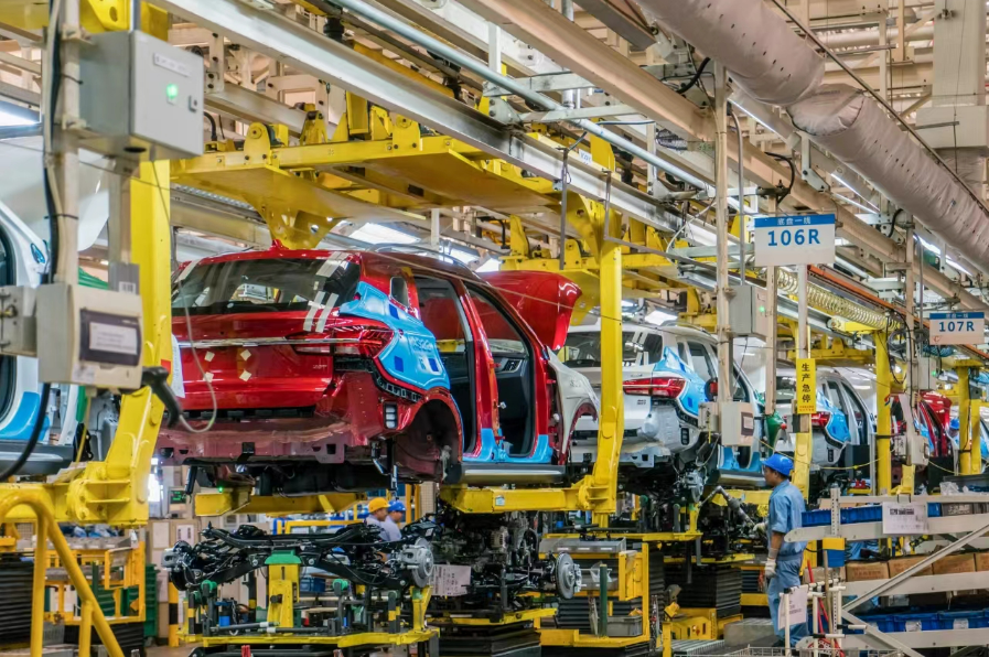 一輛整車下線需要多少秒？看上汽乘用車制造效能飛躍式提升