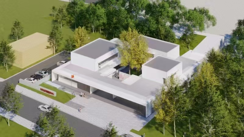 中交路建四川公司溫江光華社區(qū)項目主體結構全面封頂