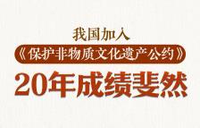 加入國際公約20年我國非遺保護(hù)成績斐然