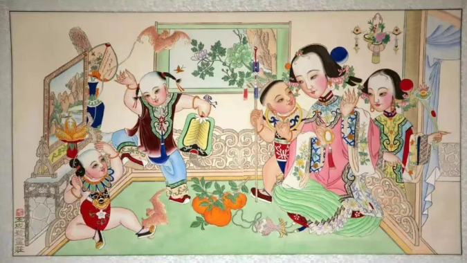 年畫傳達(dá)文化魅力