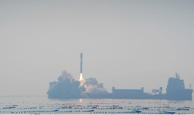 海上傳捷報(bào)！捷龍三號(hào)“一箭十星”發(fā)射成功