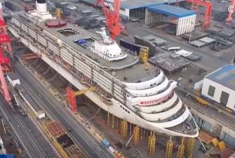刷新進度表！新技術加快大郵輪建造 中國郵輪業(yè)釋放新活力