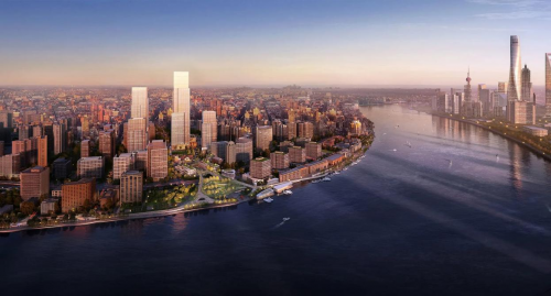 善建者行，守信者遠！建信人壽大廈屹立南外灘金融城！