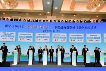 湖北咸寧：借招商引資引來“源頭活水”