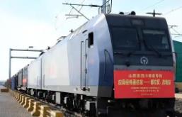 山西省開行首趟“晉蜀糧食專列”