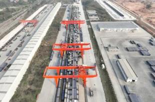 今年前兩個(gè)月廣西始發(fā)中越班列發(fā)運(yùn)貨物量大幅增長(zhǎng)