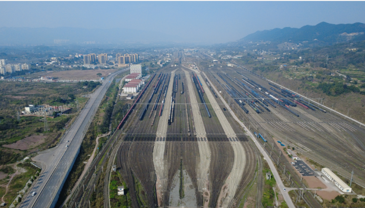 西南地區(qū)最大鐵路編組站完成擴(kuò)能改造