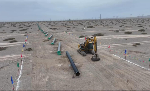 510公里！氣化南疆天然氣管道工程兩條能源大動(dòng)脈開建