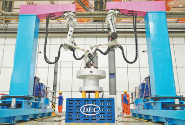 在“聰明”的工廠，造高端的汽輪機(jī)