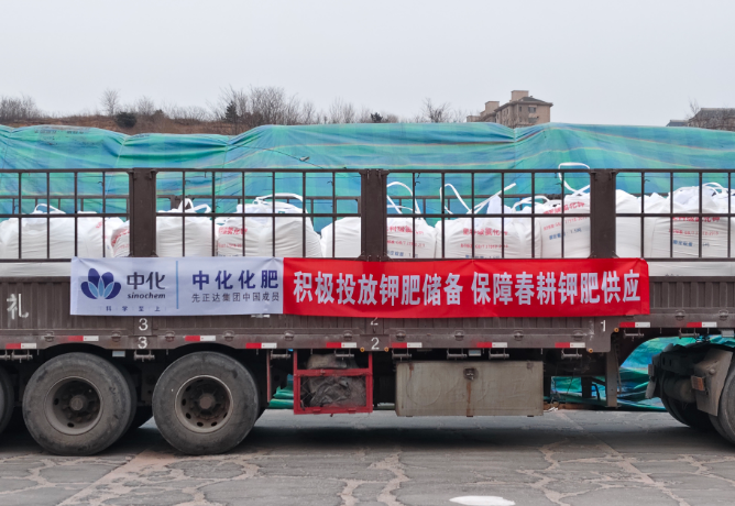 中國中化全力確保鉀肥量足價穩(wěn) 為春耕生產(chǎn)保駕護(hù)航