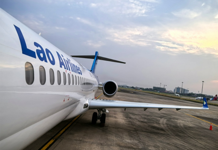 國產(chǎn)C909飛機(jī)完成老撾商業(yè)首航