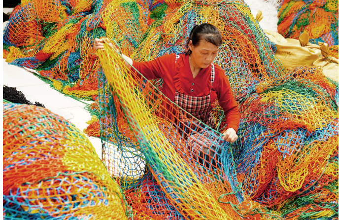 山東惠民：小繩網(wǎng)“編”出300億元大產(chǎn)業(yè)